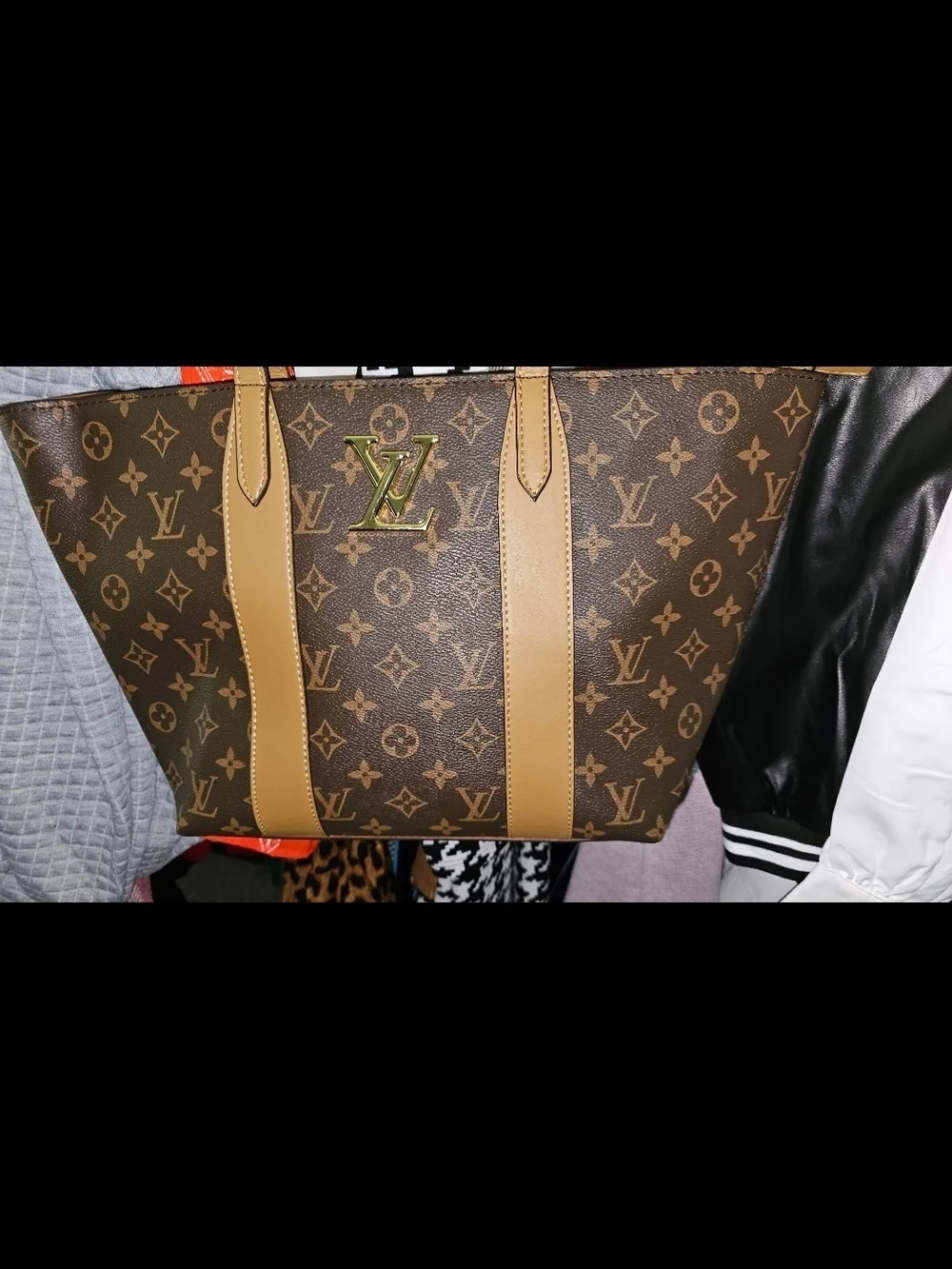 Louis Vuitton Tote Bag Upcycled